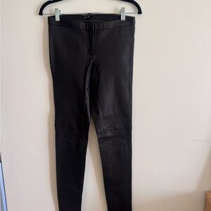 Theory Black Leggings